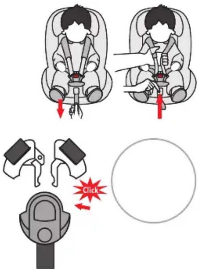 Osann Jazzi Isofix - Instalace bez systému Isofi x: - 1