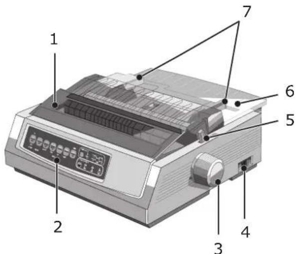 OKI MicroLine 3390 Eco - VORDERANSICHT - 1