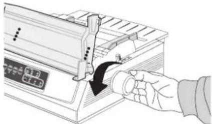 OKI MicroLine 3390 Eco - BEHEBEN WIEDERHOLTER PAPIERSTAUS AN DER ZUFUHR VON DER RÜCKSEITE - 4