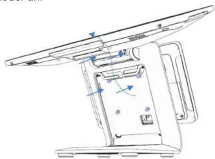 ELO E426164 - Ein zum Kunden gerichtetes Display (CFD) für I-Serie 3 mit Intel® (mit Ständer) montieren - 4