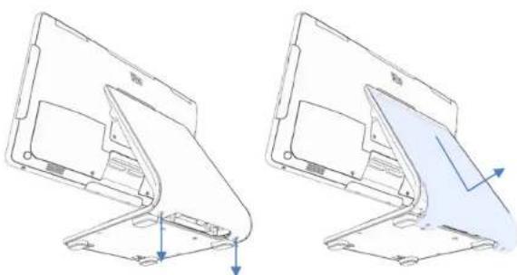 ELO E426164 - Ein zum Kunden gerichtetes Display (CFD) für I-Serie 3 mit Intel® (mit Ständer) montieren - 1