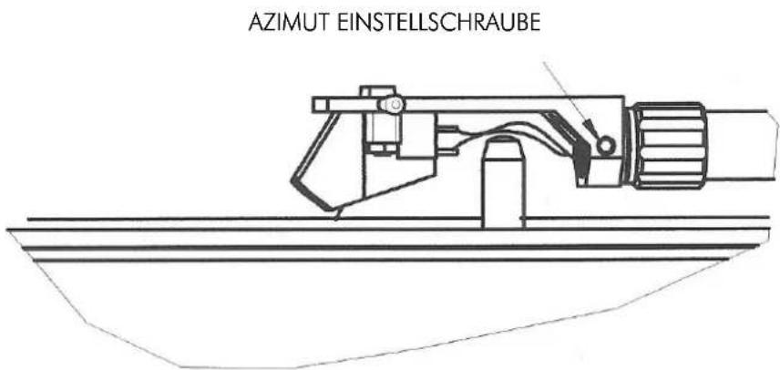 AZIMUT EINSTELLSCHRAUBE