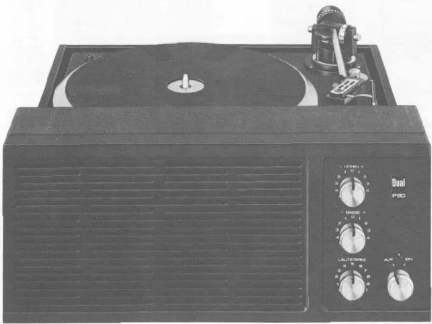 DUAL P80 - Dual P 70 / P 80 Service - Anleitung - 1