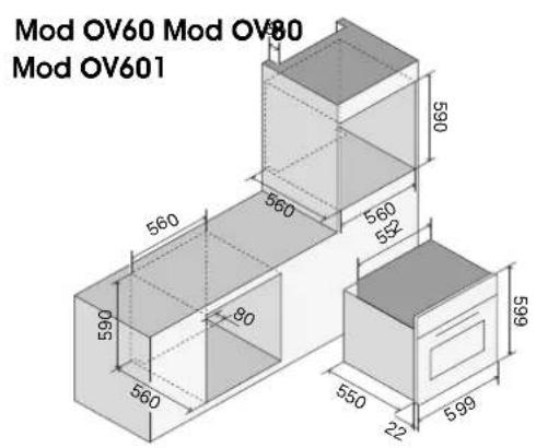 Mod OV60 Mod OV80 Mod OV601 590 560 560 560 552 590 80 590 560 550 22 599