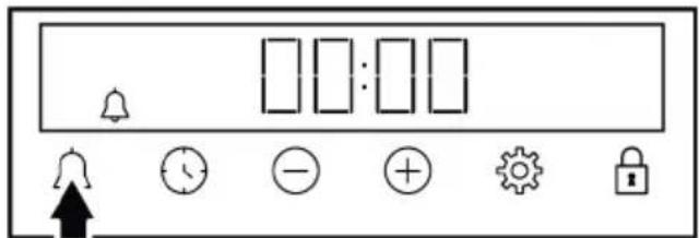 Elektra Bregenz HEPMC 64095 XR - Einstellung des Alarms - 2