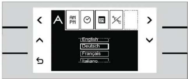 GAGGENAU BM270100 - Sprache einstellen - 1