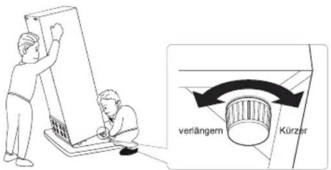 verlängern Kürzer