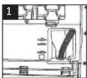 BEKO BM3T37249W - Wasserablaufschlauch anschließen - 1