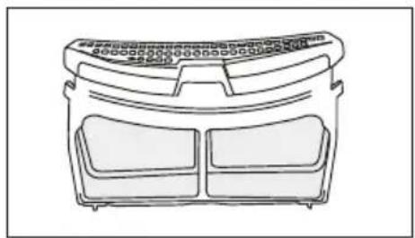 BEKO BM3T37249W - Faserfilter (interne und externe Filter) / Reinigung der Innenfläche der Ladetür - 4