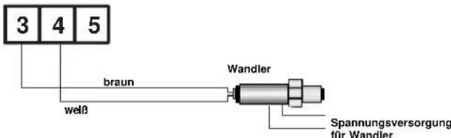 3 4 5 braun weiß Wandler Spannungsversorgung für Wandler
