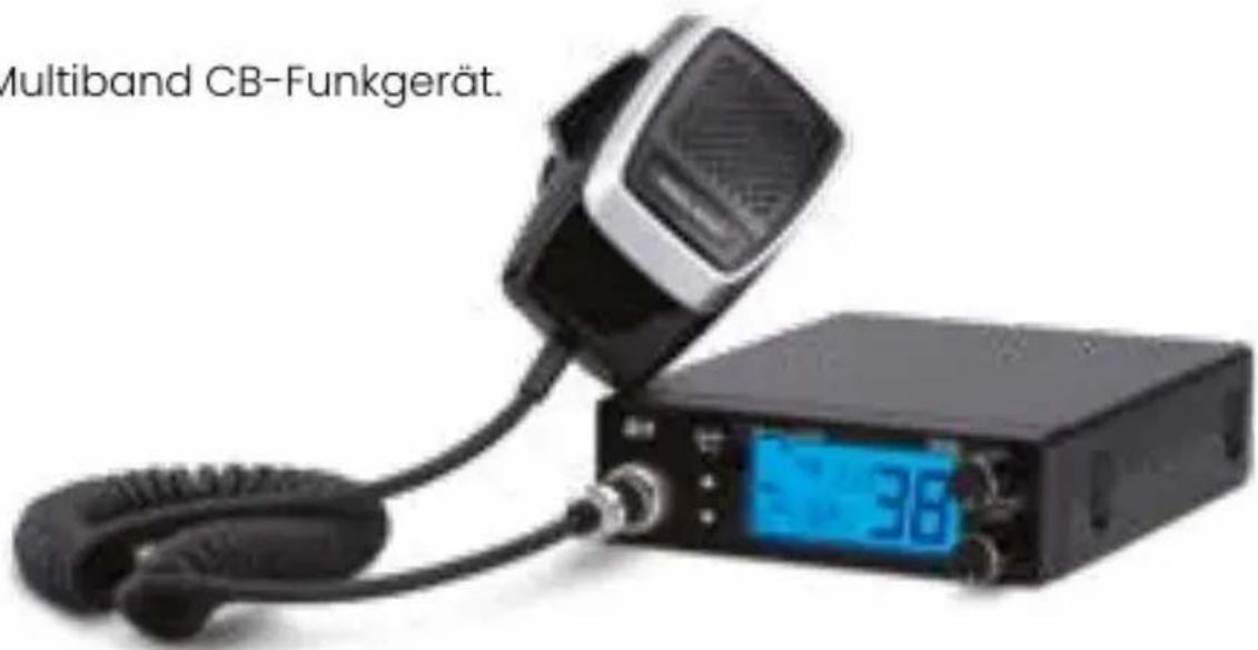 Multiband CB-Funkgerät.