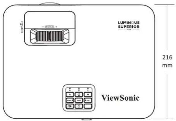 LUMINOUS SUPERIOR 216 mm ViewSonic
