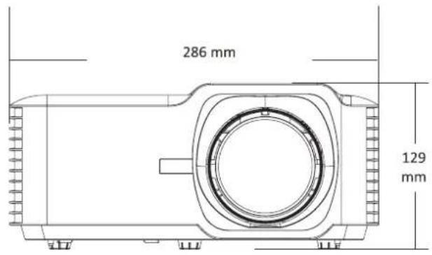 286 mm 129 mm