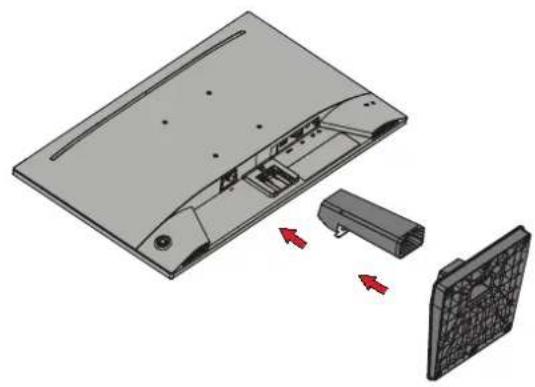 VIEWSONIC VA2748-MH - Ständer installieren - 1