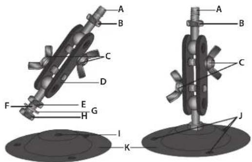 Maginon WK-7HD SP - Montagehalterung montieren - 1
