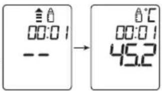 ≡ 6 00:01 -- → 6°C 00:01 45.2