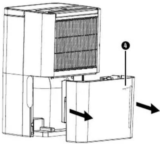 TRONIC SLE 200 B3 - Praznjenje posode za vodo - 1