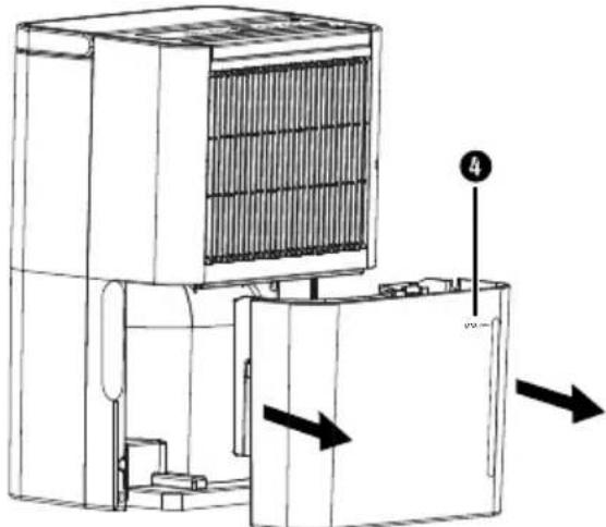 TRONIC SLE 200 B3 - A víztartály kiürítése - 1