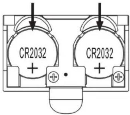 CR2032 + CR2032 +
