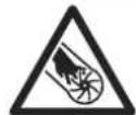 SCHEPPACH SF650 - Erklärung der Symbole auf dem Gerät - 9