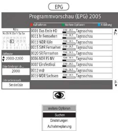 METZ Cubus 43FA51 - Suchfunktion in den TV-Senderlisten - 1