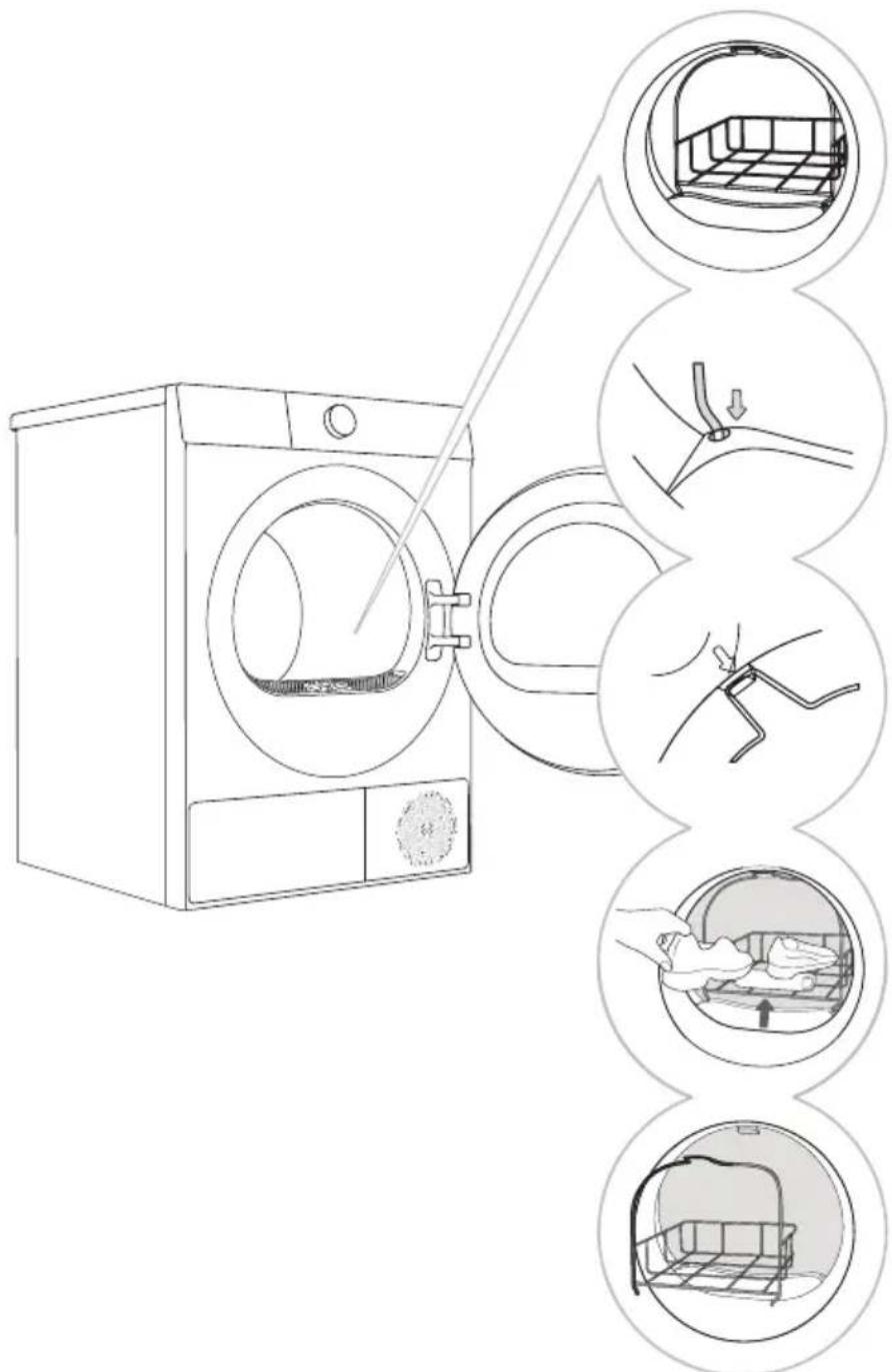 HISENSE DH3I802BWCD - TROCKENGESTELL (FÜR AUSGEWÄHLTE MODELLE VERFÜGBAR) - 1