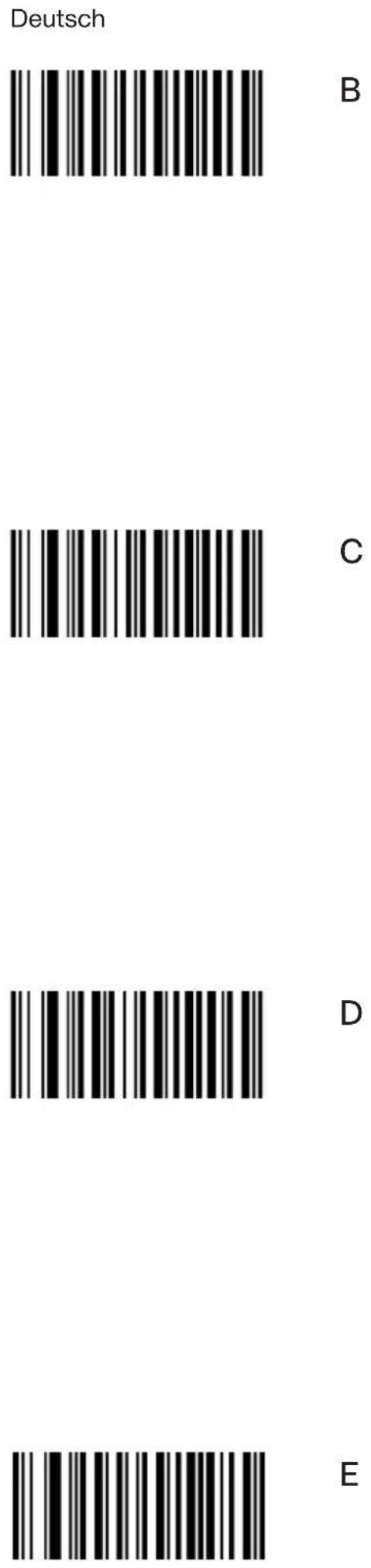 Safescan 310-W - Anhang C - Präfix- & Suffix-Codes - 7