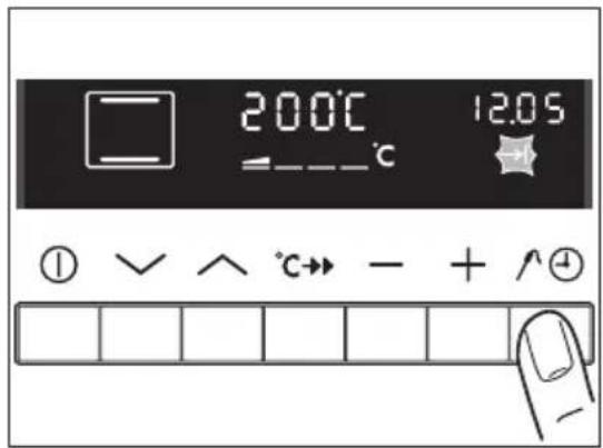 200°C 12.05 - - - °C ★★ ① √ ∧ °C→ - + ^④