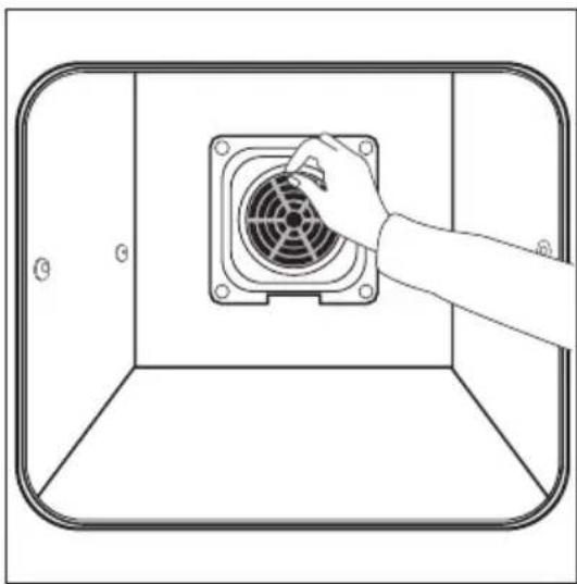 AEG IEL8325 - Fettfilter herausnehmen - 1