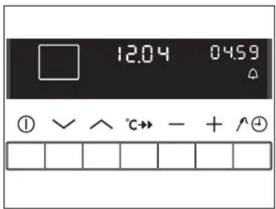 12.04 04.59 ① √ ∧ °C→ - + ^④