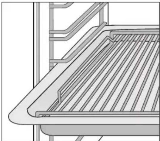 AEG IEL8325 - Grillrost oben einsetzen - 2