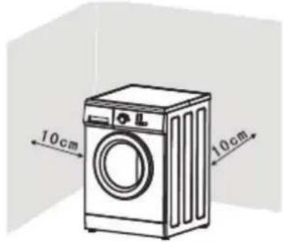 COMFEE CFEW70-124 - Aufstellungsort der Waschmaschine - 1