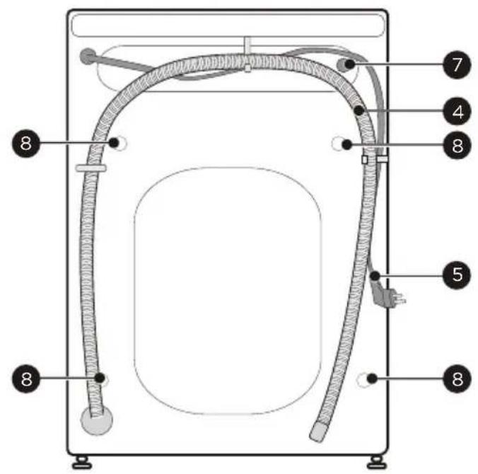 COMFEE CF08EWP05W - PRODUKTÜBERSICHT - 2