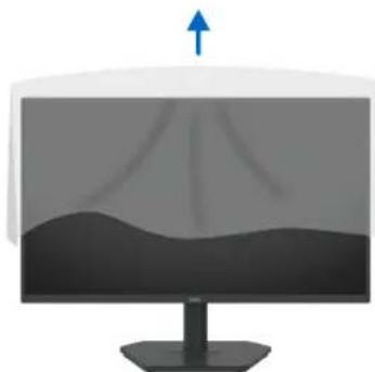 DELL SE2726HG - Montieren des Monitorständers - 3