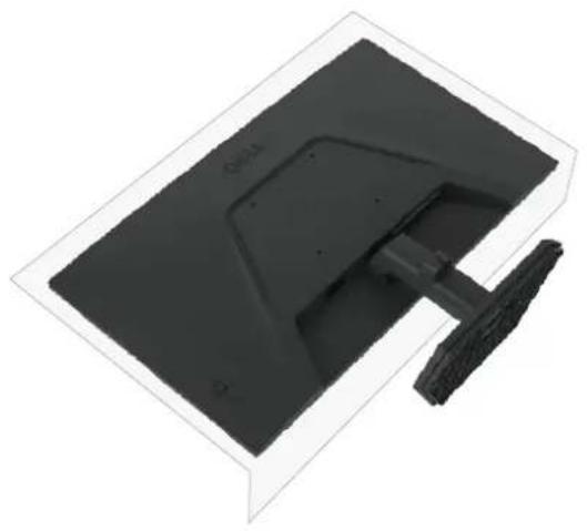 DELL SE2726HG - Entfernen des Monitorständers - 1