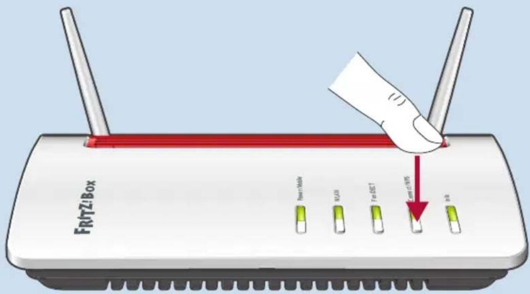 AVM FRITZ!Box 6850 4G - Anleitung: WLAN-Verbindung mit Netzwerkschlüssel herstellen - 1
