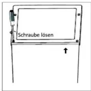 Schraube lösen
