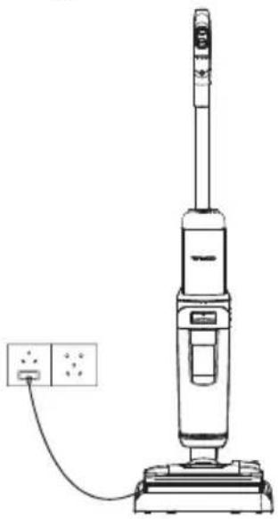 TINECO Floor One i5 Stretch Plus - Anweisungen zum Aufladen - 1