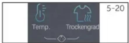 Temp. Trockengrad 5-20