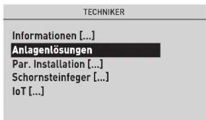 TECHNIKER Informationen [...] Anlagenlösungen Par. Installation [...] Schornsteinfeger [...] IoT [...]
