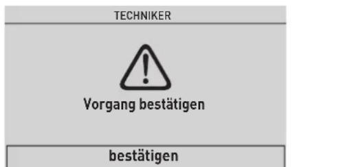 TECHNIKER Vorgang bestätigen bestätigen