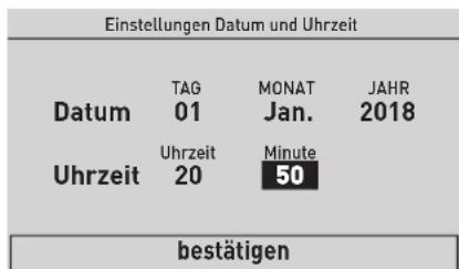 SIME Murelle HM Plus T - Menü ALLGEMEINE EINSTELLUNGEN - 17