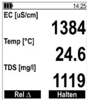 Senseca PRO 521 - Mess Modus - 2