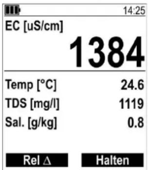 Senseca PRO 525 - Mess Modus - 4