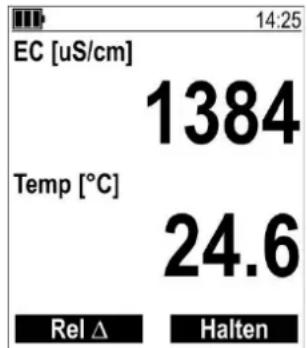 Senseca PRO 525 - Mess Modus - 1