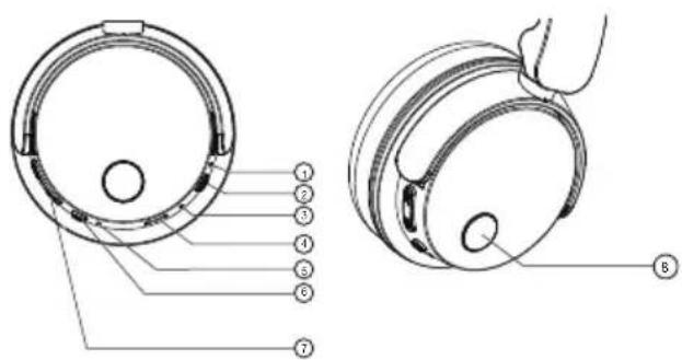 PHILIPS Bass+ TABH305 - Übersicht über Ihr Bluetooth On-Ear-Headset - 1