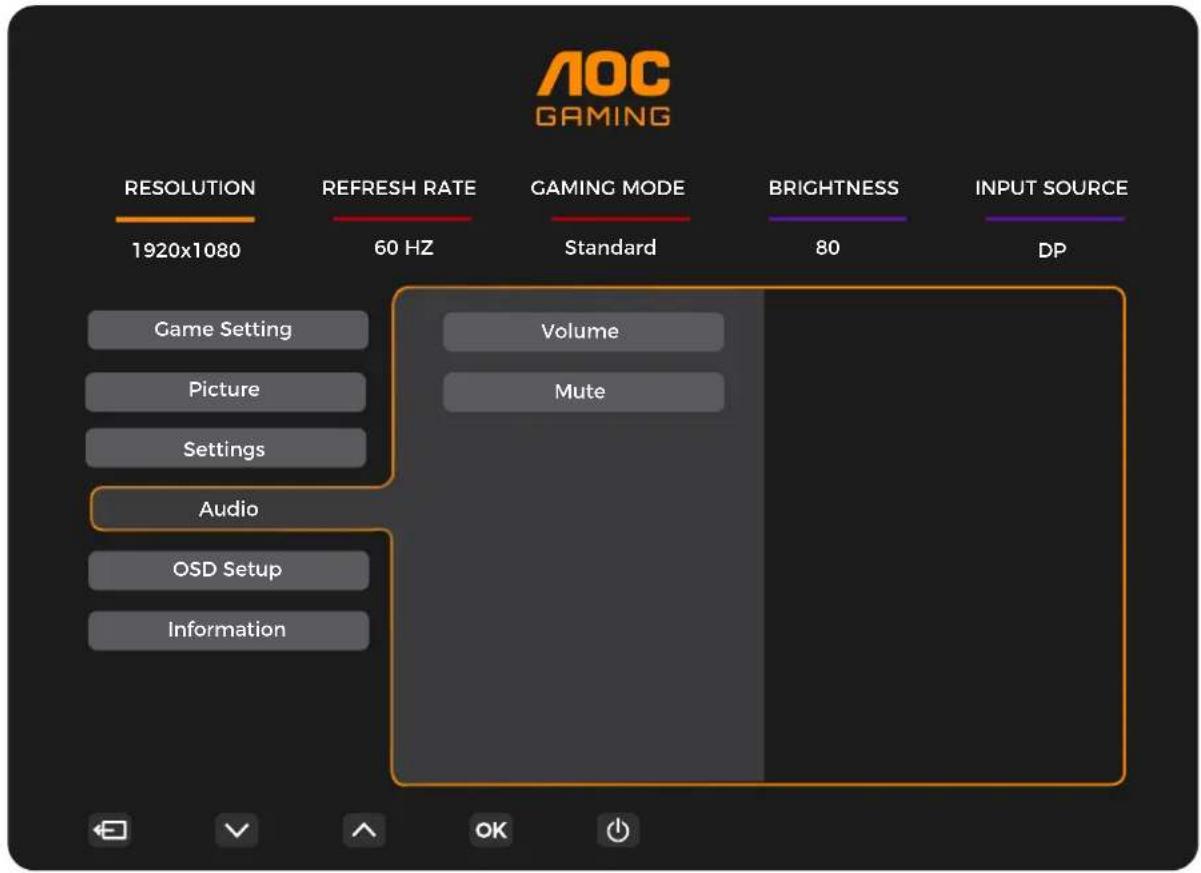AOC Gaming 27G51Z - OSD 设定 - 5