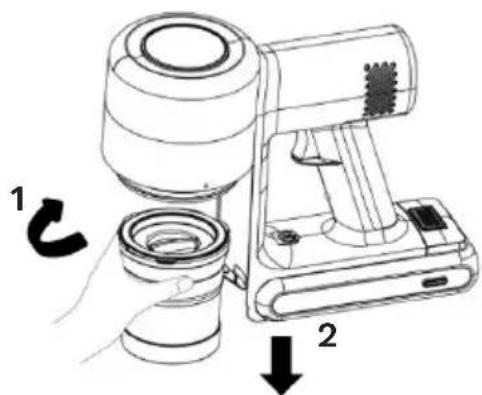 TECHNISAT TECHNIMAX AS3 Plus - Schaumstofffilter und dem HEPA 13-Filter. - 2