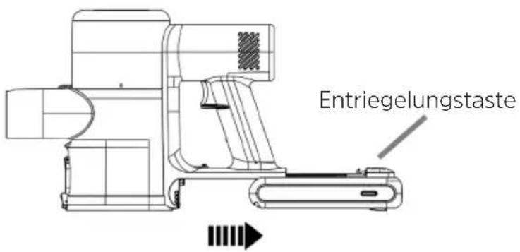 Entriegelungstaste