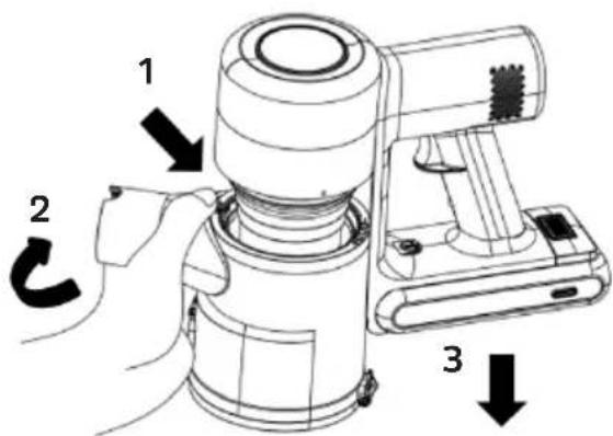 TECHNISAT TECHNIMAX AS3 Plus - Schaumstofffilter und dem HEPA 13-Filter. - 1
